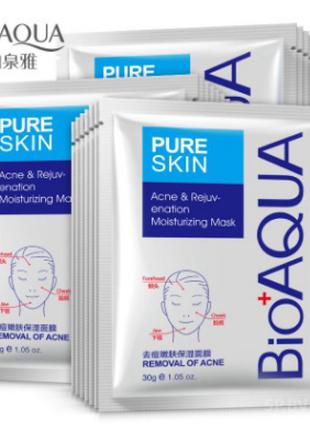 Маска bioaqua pure sckin очищающая, против прыщей1 фото