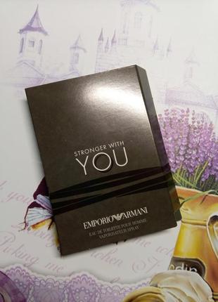 Пробник stronger with you emporio armani 1 ml