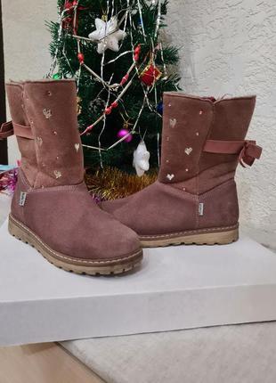 Чобітки замшеві