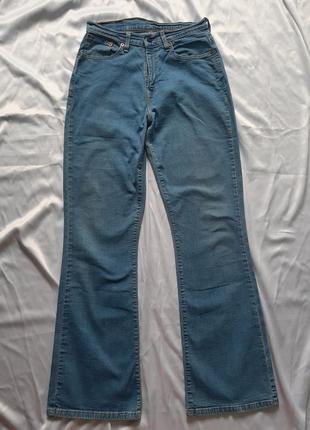 Джинсы клешевые levis 584 w30 l32