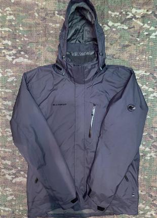 Куртка 3 в 1 mammut dry tech zip in system, оригинал, размер m