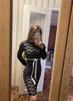 Платье кружевное 2