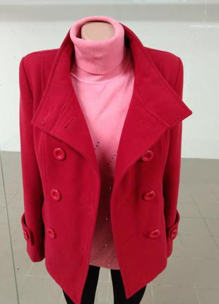 Червоний піджак, розмір 46-488 фото