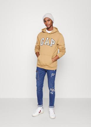 Крутий худі gap fleece logo hoodie оригінал оригінал original хіт сезону!