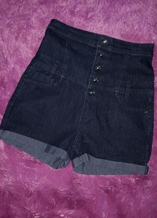 Шорты с завыш.талией