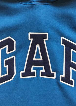 Крутой худи gap fleece logo hoodie оригинал оригінал original хит сезона!3 фото