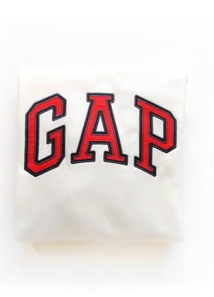 Крутой худи gap fleece logo hoodie оригинал оригінал original хит сезона!2 фото