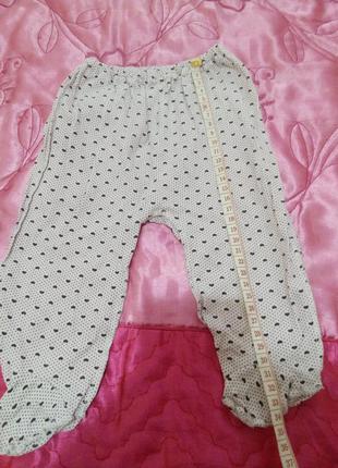 Ползунки для новорожденных 0-1 мес