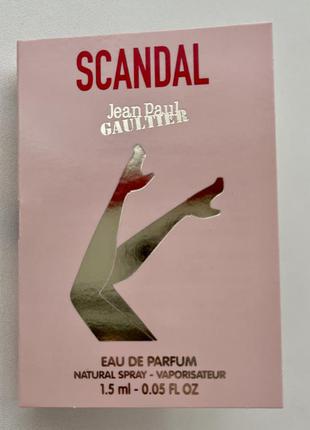 Пробник jean paul gaultier scandal1 фото