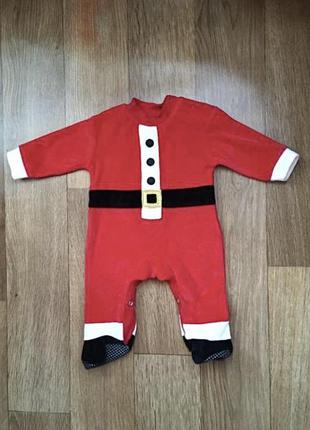 Костюм деда мороза , человечек