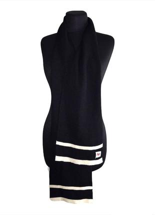 Шарф мужской ad cap синий+белый классический