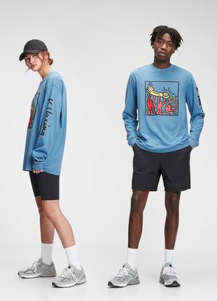 Лонгслив gap x keith haring оригинал оригінал original хит сезона!