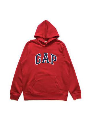 Крутой худи gap fleece logo hoodie оригинал оригінал original хит сезона!3 фото