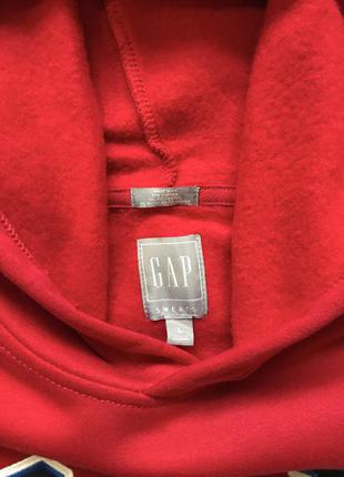 Крутой худи gap fleece logo hoodie оригинал оригінал original хит сезона!4 фото