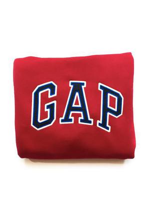 Крутой худи gap fleece logo hoodie оригинал оригінал original хит сезона!5 фото