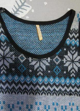 Демисезонный сарафан платье трикотажный хлопковый разм.42(xs)3 фото