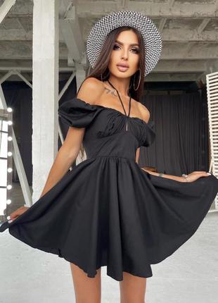 Сукня з зав'язками на шиї 2