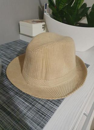 Зимовий вельветовий капелюх панама капелюшок капелюх