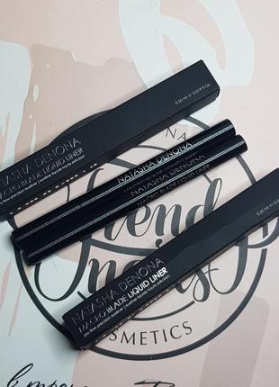 Natasha denona macro blade liquid liner 0.55 мл – підводка у відтінку black2 фото