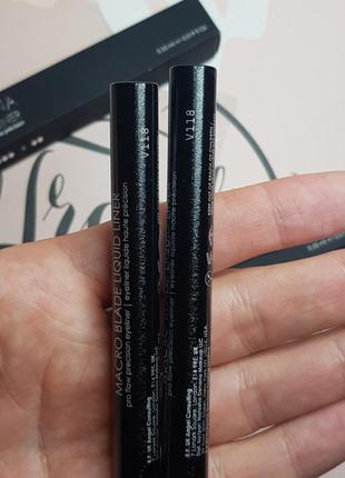 Natasha denona macro blade liquid liner 0.55 мл – підводка у відтінку black3 фото