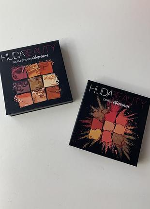 Оригінальні палетки тіней huda beauty