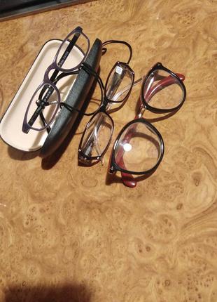 Окуляри для зору, +2,75, всі нові окуляри