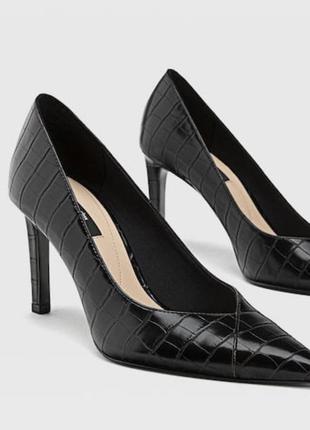 Чёрные классические туфли2 фото
