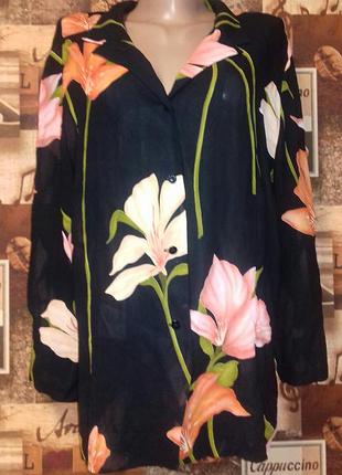 La rochelle блузка,р.xl/xxl,100%вискоза