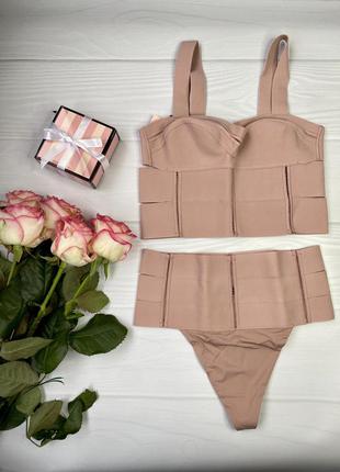 Топ , ліф, комплект топ і трусики, бюстгалтери , victoria's secret