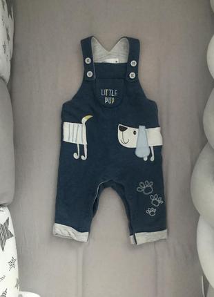 Штани з підтяжками