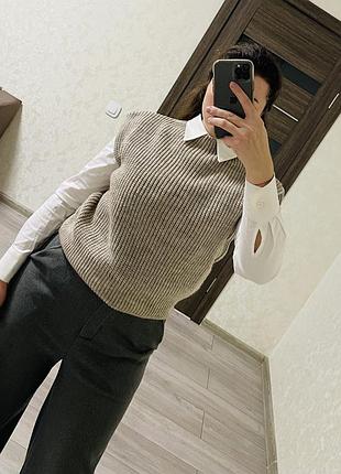 Крутой тёплый жилет