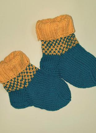 Шкарпетки дитячі вязані