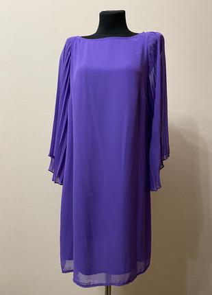 Фиолетовое платье1 фото