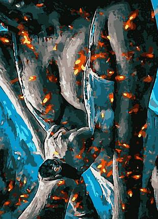 Картина за номерами 50*60 "хот" дівчина