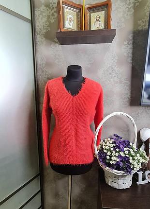 Светр червона кофта яскрава кофта яскравий светр