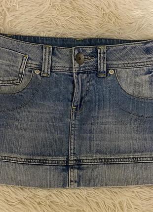 Юбка джинсовая benetton