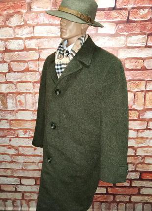 Пальто шерстяное ворсистое weyrer винтажное австрия1 фото