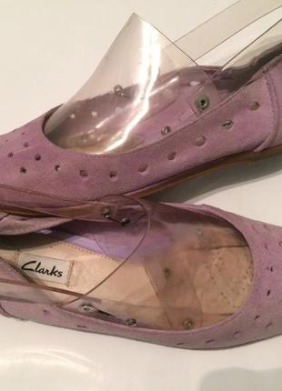 Рр 4-24,1 см стильные замшевые балетки clarks