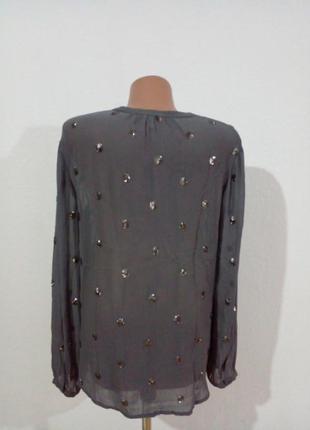 Симпатична нарядна блуза з паєтками4 фото