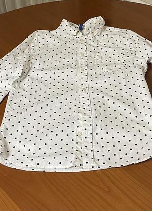 Сорочка. в горошок. h&m
