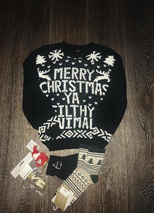 Свитер новогодний