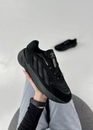 Мужские чёрные кроссовки adidas 🔺 адидас