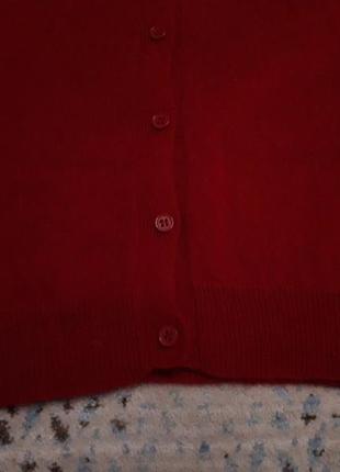 Червона кашемірова кофта джемпер f&f4 фото