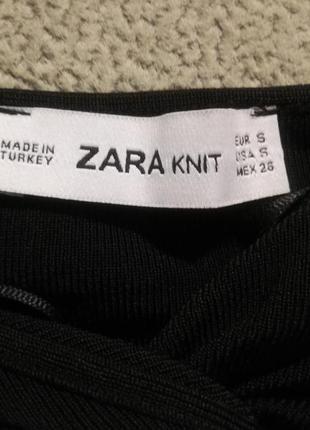 Фирменный топ zara knit8 фото