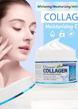 Увлажняющий крем с коллагеном и гиалуроновой кислотой collagen disaar hyaluronic acid2 фото