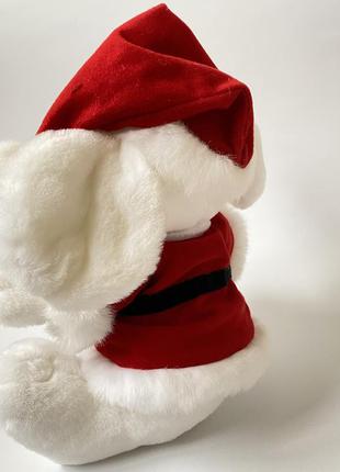 Красивейший новогодний мышонок в костюме деда мороза4 фото