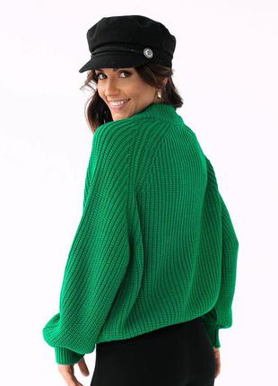 Стильный свитер в универсальном размере2 фото