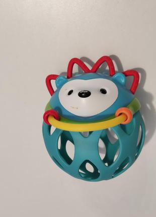 Розвиваюча іграшка брязкальце скіп хоп їжачок їжак скіпхоп скипхоп скип хоп skiphop skip hop развивающая игрушка ежик погремушка