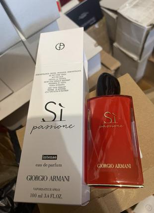 Armani si passione тестер из европы новый