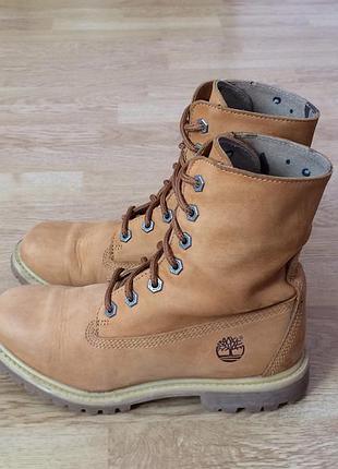 Кожаные ботинки timberland 36,5 размера в отличном состоянии1 фото